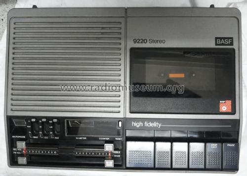 CC-Recorder 9220 Stereo; BASF, Badische (ID = 1816184) R-Player