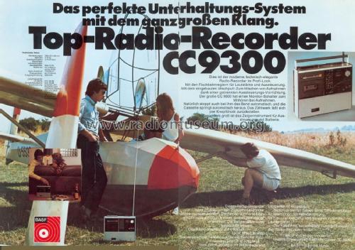 CC Radio-Recorder 9300; BASF, Badische (ID = 2039923) Radio