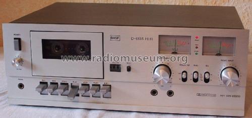 Stereo Cassette Deck D-6135 HiFi; BASF, Badische (ID = 2536038) Ton-Bild