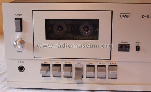 Stereo Cassette Deck D-6135 HiFi; BASF, Badische (ID = 2536040) R-Player