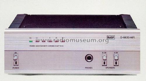 D-6630 HiFi; BASF, Badische (ID = 1750192) Ampl/Mixer