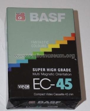 VHS-C Compact Video Cassette ; BASF, Badische (ID = 1792494) Divers