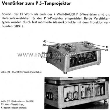 P5 ; Bauer, Eugen; (ID = 306720) Ampl/Mixer