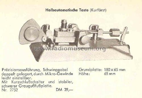 Kurfürst ; Bauer, Ing. Hannes; (ID = 595984) Morse+TTY