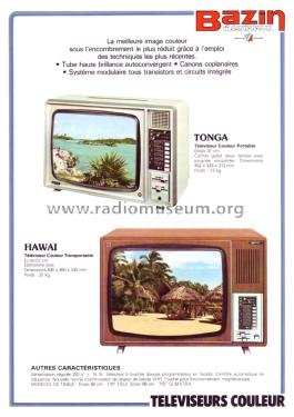 Tonga ; Bazin Électronic, (ID = 2096944) Televisore