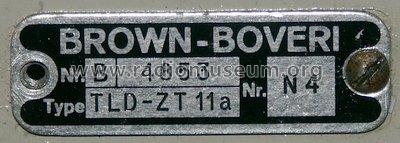 Netzgerät TLD; BBC - Brown Boveri; (ID = 685052) Strom-V