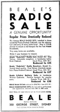 Cabriole 40; Beale & Co. Ltd, (ID = 2583899) Radio