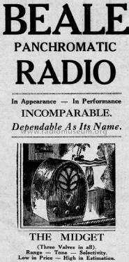 The Midget ; Beale & Co. Ltd, (ID = 1835934) Radio