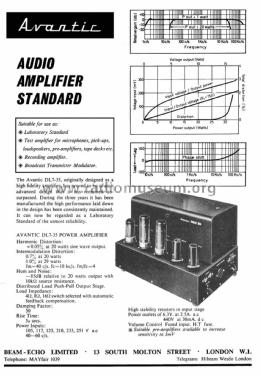Avantic DL7-35; Beam Echo Ltd.; (ID = 2769040) Ampl/Mixer