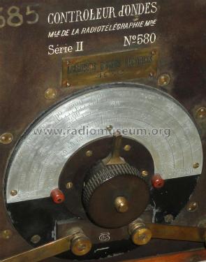 Ondemètre - Contrôleur d'ondes Série II ; Beaudouin, Charles; (ID = 1731628) Equipment