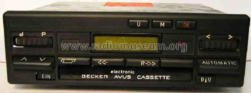 Avus Cassette Electronic 714; Becker, Max Egon, (ID = 504820) Car Radio