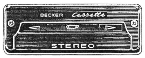 Cassette Stereo 355; Becker, Max Egon, (ID = 125614) R-Player