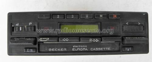 Europa Cassette electronic Kurier 730; Becker, Max Egon, (ID = 2762753) Car Radio