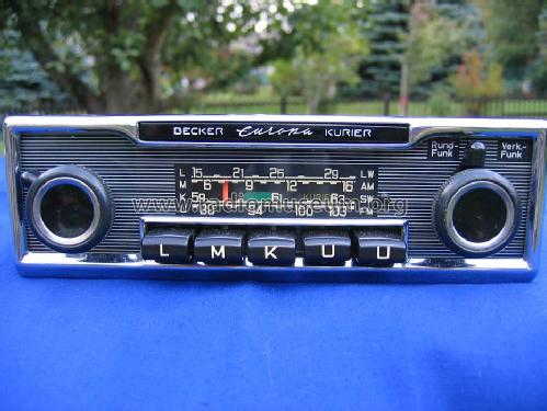 Europa Kurier ; Becker, Max Egon, (ID = 220242) Car Radio