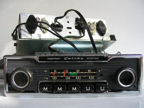 Europa MU Stereo; Becker, Max Egon, (ID = 2477458) Car Radio