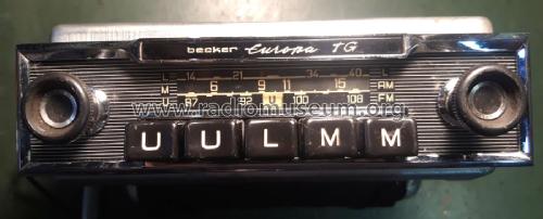 Europa TG/LMU; Becker, Max Egon, (ID = 2575001) Car Radio