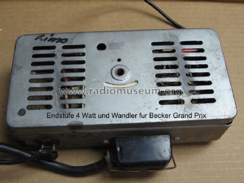 Grand Prix ; Becker, Max Egon, (ID = 1364327) Car Radio