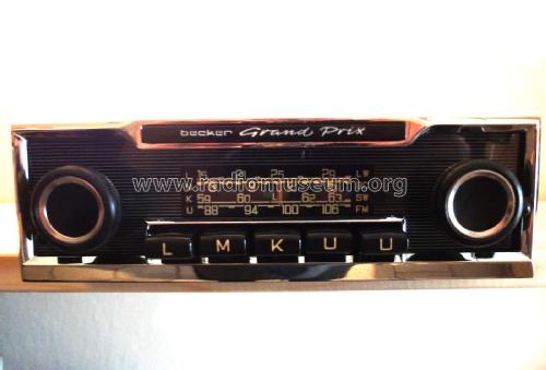 Grand Prix LMKU 12V ab B00296 ; Becker, Max Egon, (ID = 1764918) Car Radio