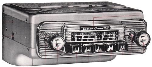 Grand Prix ; Becker, Max Egon, (ID = 2274965) Car Radio