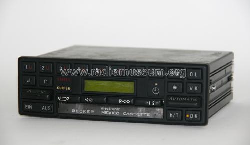 Mexico Cassette electronic 611 ab FR 6406 400 und ab HS 6407 737; Becker, Max Egon, (ID = 1687395) Car Radio