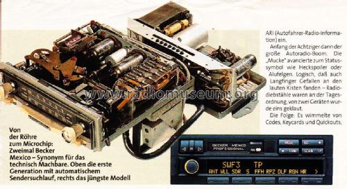 Mexico ; Becker, Max Egon, (ID = 3177731) Car Radio