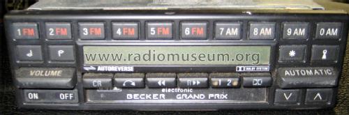 Grand Prix Electronic 738; Becker, Max Egon, (ID = 1408194) Car Radio