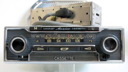 Mexico Cassette Vollstereo ; Becker, Max Egon, (ID = 65886) Car Radio