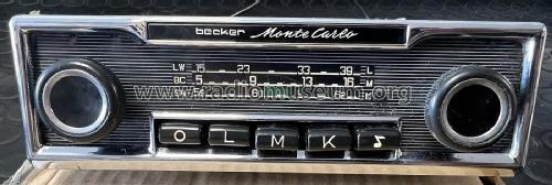 Monte Carlo LMK; Becker, Max Egon, (ID = 2862919) Car Radio