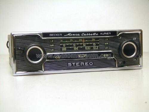 Monza Cassette Kurier 278; Becker, Max Egon, (ID = 2411291) Car Radio