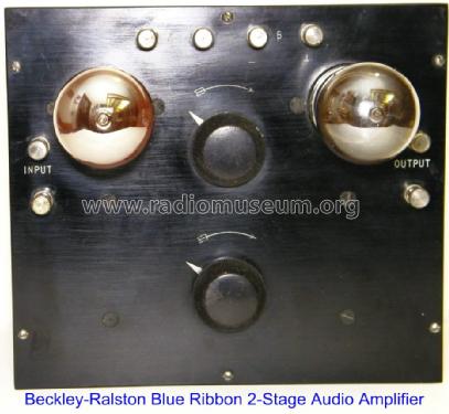 Blue Ribbon Amplifier ; Beckley-Ralston Co.; (ID = 936210) Ampl/Mixer