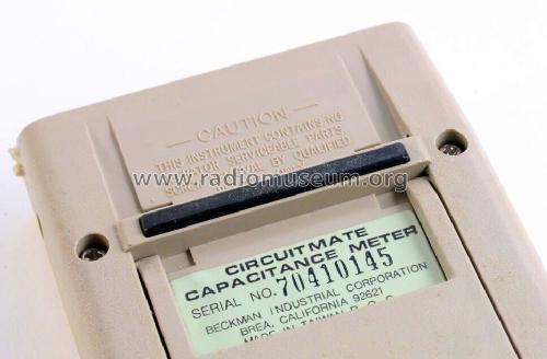 Circuitmate Digital Capacitance Meter CM20A; Beckman Instruments, (ID = 2914585) Equipment