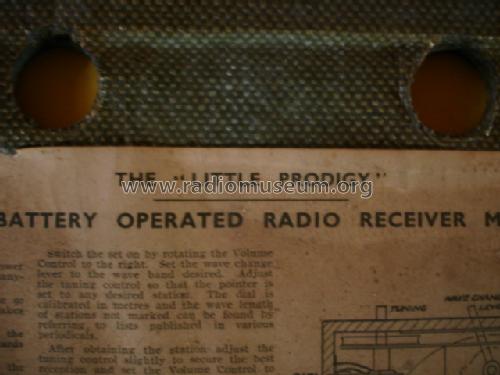 Little Prodigy 909 Battery; Beethoven Electric (ID = 754063) Radio