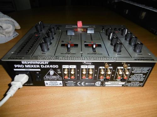 DJ Mixer DJX400; Behringer (ID = 2062415) Verst/Mix