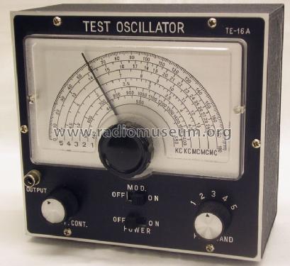 Test Oscillator TE-16A ; Belco, Tokyo (ID = 427743) Equipment