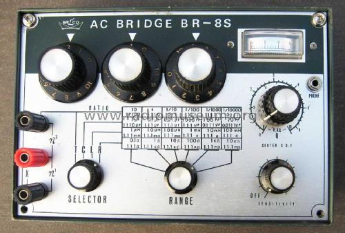 AC Bridge BR-8S; Belco, Tokyo (ID = 2314010) Equipment