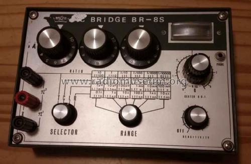 AC Bridge BR-8S; Belco, Tokyo (ID = 2512976) Equipment