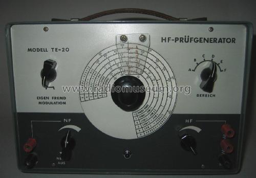HF-Prüfgenerator TE-20; Belco, Tokyo (ID = 2603832) Equipment