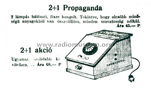 2+1 Propaganda ; Belgráder Rádió, (ID = 2561121) Radio