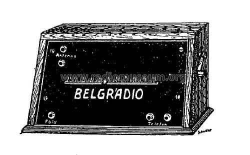 Belgrádió beszélő zenélő gép - Talking Musical Box ; Belgráder Rádió, (ID = 2259039) Crystal