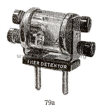 Iker detektor - Dual Detector ; Belgráder Rádió, (ID = 2259347) Crystal