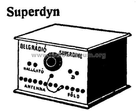 Superdyn ; Belgráder Rádió, (ID = 2231504) Crystal