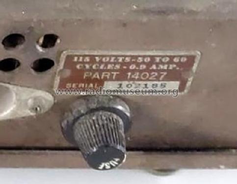 Filmosound projector amplifier 14027; Bell & Howell, (ID = 3108578) Ampl/Mixer