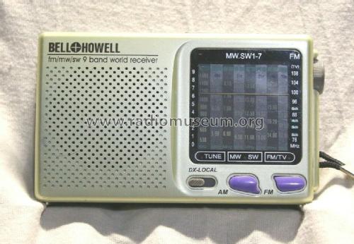 FM/MW/SW 9 band world receiver ; Bell & Howell, (ID = 2567894) Radio