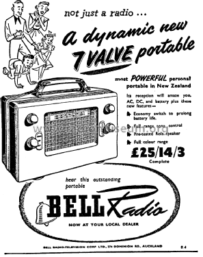 6P7; Bell Radio- (ID = 2784255) Radio