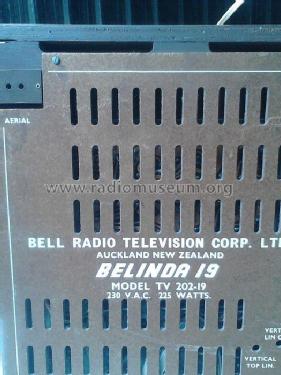 Belinda 19 TV 202-19; Bell Radio- (ID = 2043111) Television