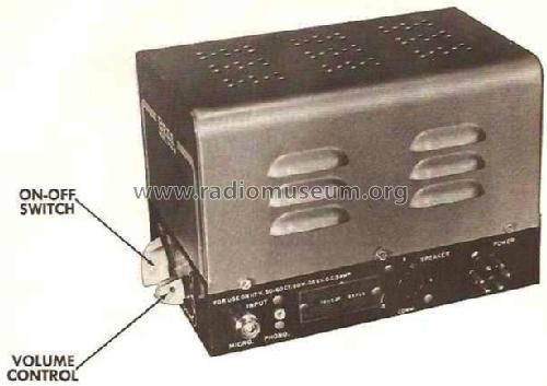 Mobile Amplifier 3706-M; Bell Sound Systems; (ID = 488065) Ampl/Mixer