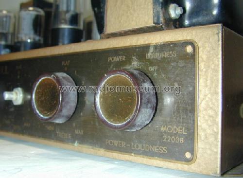 High Fidelity Amplifier 2200B; Bell Sound Systems; (ID = 1070732) Ampl/Mixer