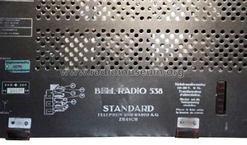 Bell Standard 538; Bell Standard (ID = 1406479) Radio