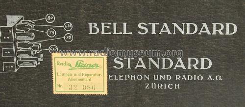 Bell Standard; Bell Standard (ID = 283402) Radio