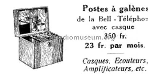 Poste à galène 2001; Bell Telephone Mfg. (ID = 1670898) Crystal